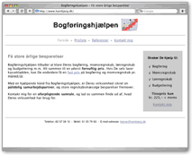 Internetside for Bogføringshjælpen