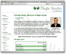 Internetside for Negle Studiet